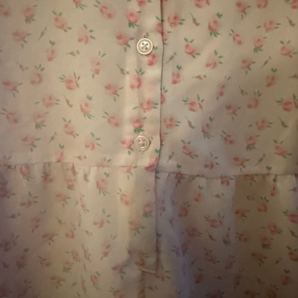 Janie and Jack floral romper. Youth size 3